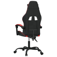 Sedia da Gaming Nera e Rossa in Similpelle 3143891