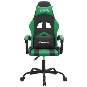 Sedia da Gaming Nera e Verde in Similpelle cod mxl 61265