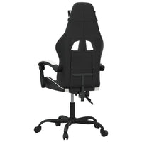 Sedia da Gaming Nero e Bianco in Similpelle 3143895