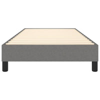 Giroletto senza Materasso Grigio Scuro 80x200 cm Tessuto 3120469