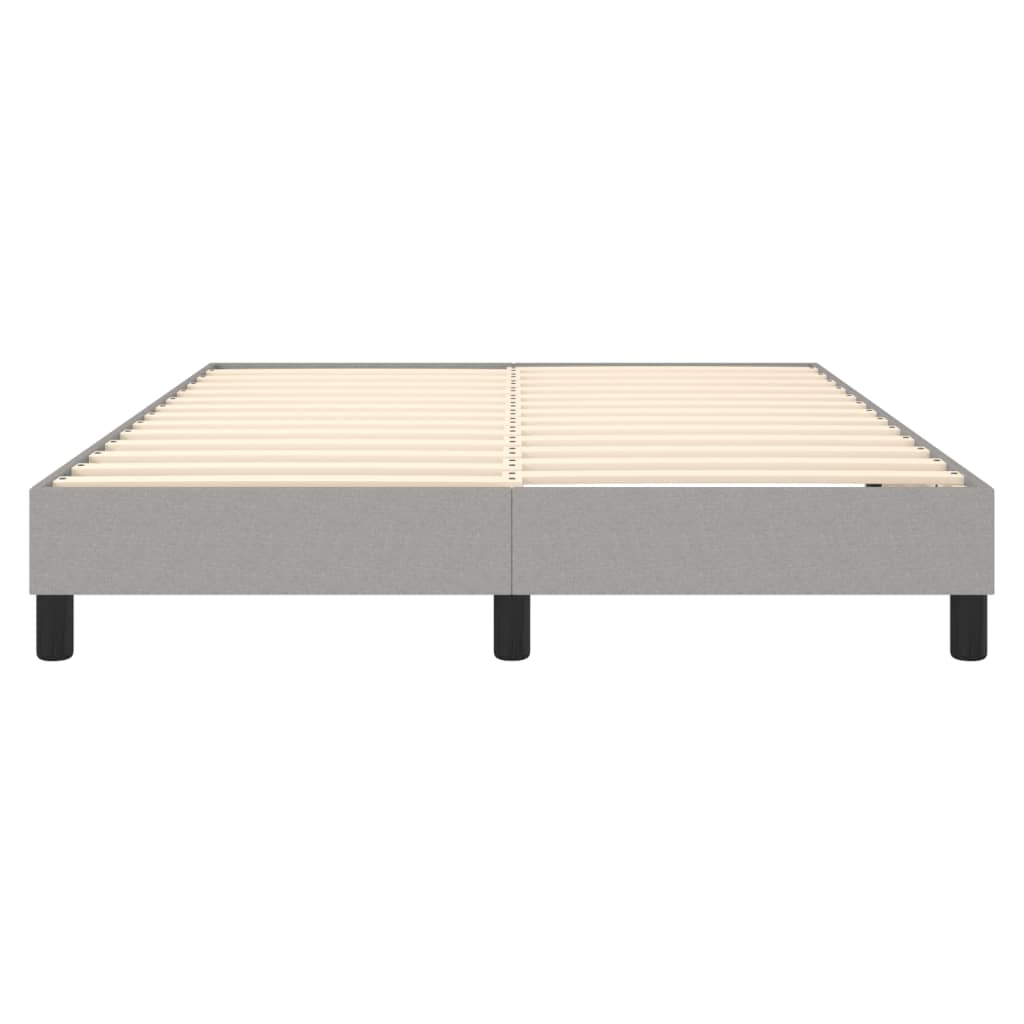 Giroletto senza Materasso Grigio Chiaro 140x190 cm Tessuto 3120508