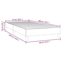 Giroletto a Molle Blu 80x200 cm in Tessuto cod mxl 55318