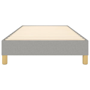 Giroletto a Molle Grigio Chiaro 90x190 cm in Tessuto cod mxl 58896