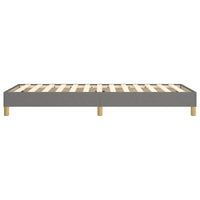 Giroletto senza Materasso Grigio Scuro 90x190 cm Tessuto 3120575