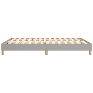 Giroletto senza Materasso Grigio Chiaro 140x190 cm Tessuto 3120606