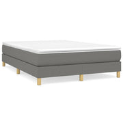Giroletto senza Materasso Grigio Scuro 140x200 cm Tessuto 3120615
