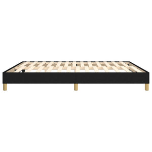 Giroletto senza Materasso Nero 180x200 cm in Tessuto 3120632