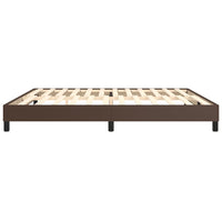 Giroletto a Molle Marrone 200x200 cm in Similpelle cod mxl 58830