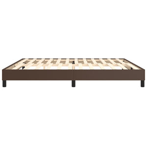 Giroletto a Molle Marrone 200x200 cm in Similpelle cod mxl 58830