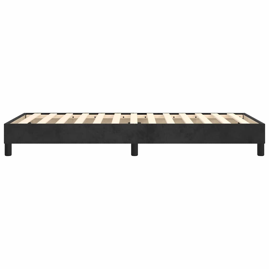 Giroletto a Molle Nero 80x200 cm in Velluto cod mxl 62981