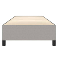 Giroletto senza Materasso Grigio Chiaro 100x200 cm Tessuto 3120838