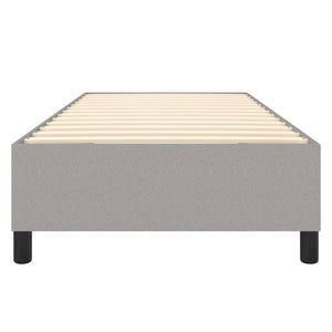 Giroletto senza Materasso Grigio Chiaro 100x200 cm Tessuto 3120838