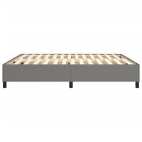 Giroletto senza Materasso Grigio Scuro 180x200 cm Tessuto 3120879