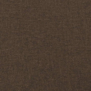 Giroletto senza Materasso Marrone Scuro 180x200 cm Tessuto 3120881