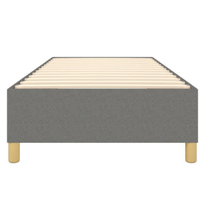 Giroletto senza Materasso Grigio Scuro 80x200 cm Tessuto 3120914