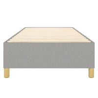 Giroletto senza Materasso Grigio Chiaro 90x190 cm Tessuto 3120921