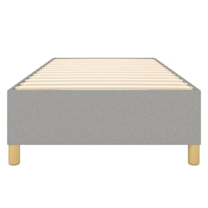 Giroletto senza Materasso Grigio Chiaro 90x190 cm Tessuto 3120921