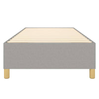 Giroletto senza Materasso Grigio Chiaro 90x200 cm Tessuto 3120929