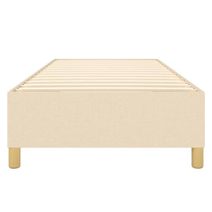 Giroletto senza Materasso Crema 100x200 cm in Tessuto 3120942