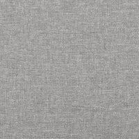 Giroletto senza Materasso Grigio Chiaro 180x200 cm Tessuto 3120977