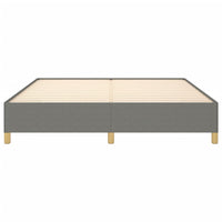 Giroletto senza Materasso Grigio Scuro 180x200 cm Tessuto 3120978