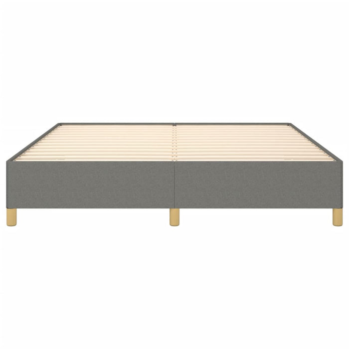 Giroletto senza Materasso Grigio Scuro 180x200 cm Tessuto 3120978