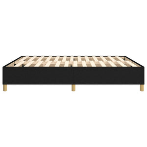 Giroletto senza Materasso Nero 180x200 cm in Tessuto 3120979