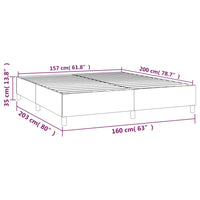 Giroletto Marrone 160x200 cm in Similpelle 3121056