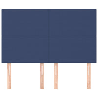 Testiere 4 pz Blu 72x5x78/88 cm in Tessuto 3116056