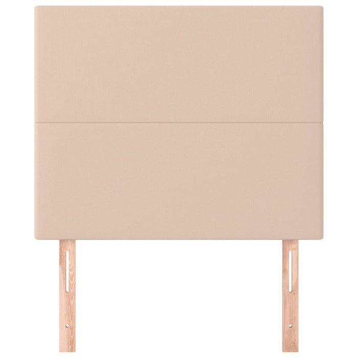 Testiere 2 pz Cappuccino 90x5x78/88 cm in Similpelle 3116135