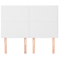 Testiere 4 pz Bianche 72x5x78/88 cm in Similpelle 3116143