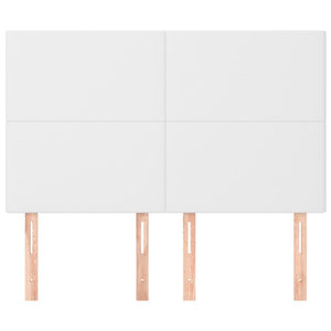 Testiere 4 pz Bianche 72x5x78/88 cm in Similpelle 3116143