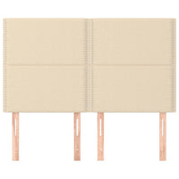 Testiere 4 pz Crema 72x5x78/88 cm in Tessuto 3116195