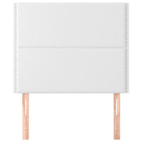 Testiere 2 pz Biancho 100x5x78/88 cm in Similpelle 3116277