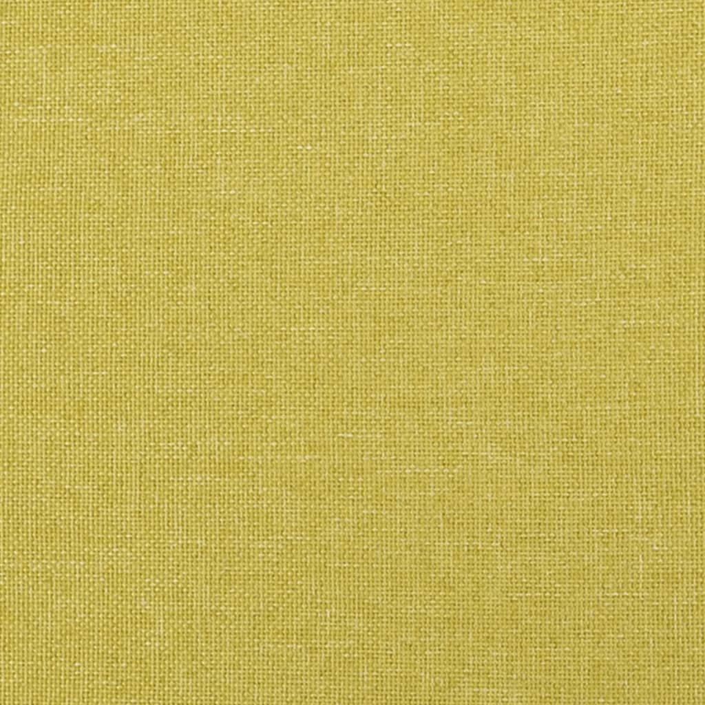 Testiera 4 pz Verde 100x5x78/88 cm in Tessuto