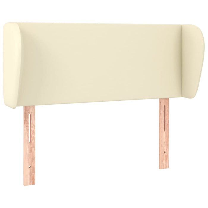 Testiera ad Orecchio-Testata con Orecchie Crema 83x23x78/88 cm in Similpelle 429238