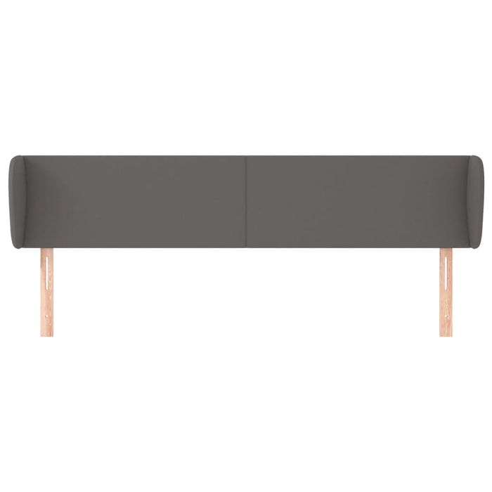 Testiera ad Orecchio Grigio 183x23x78/88 cm in Similpelle 3116970