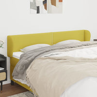 Testiera ad Orecchio Verde 183x23x78/88 cm in Tessuto