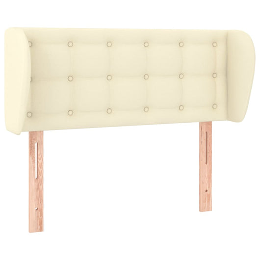 Testiera ad Orecchio-Testata con Orecchie Crema 83x23x78/88 cm in Similpelle 783862