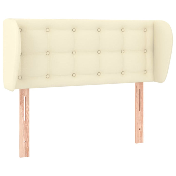 Testiera ad Orecchio-Testata con Orecchie Crema 83x23x78/88 cm in Similpelle 783862