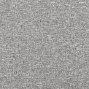 Testiera ad Orecchio Grigio Chiaro 83x23x78/88 cm in Tessuto 3117258