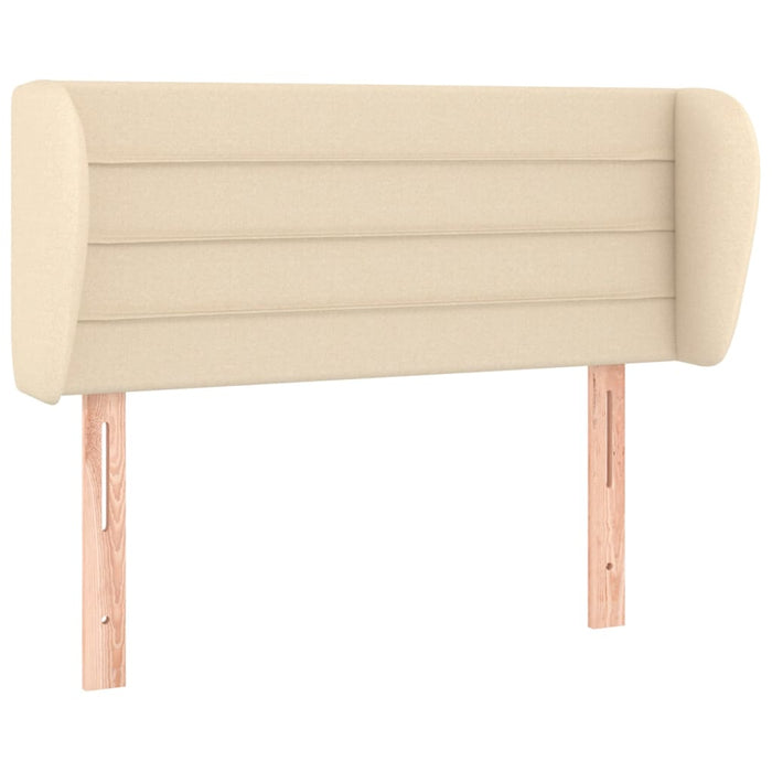 Testiera ad Orecchio Crema 103x23x78/88 cm in Tessuto 3117279