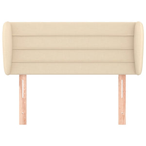 Testiera ad Orecchio Crema 103x23x78/88 cm in Tessuto 3117279