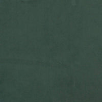 Testiera ad Orecchio Verde Scuro 163x23x78/88 cm in Velluto 3117341