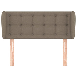 Testiera ad Orecchio Tortora 103x23x78/88 cm in Tessuto 3117572