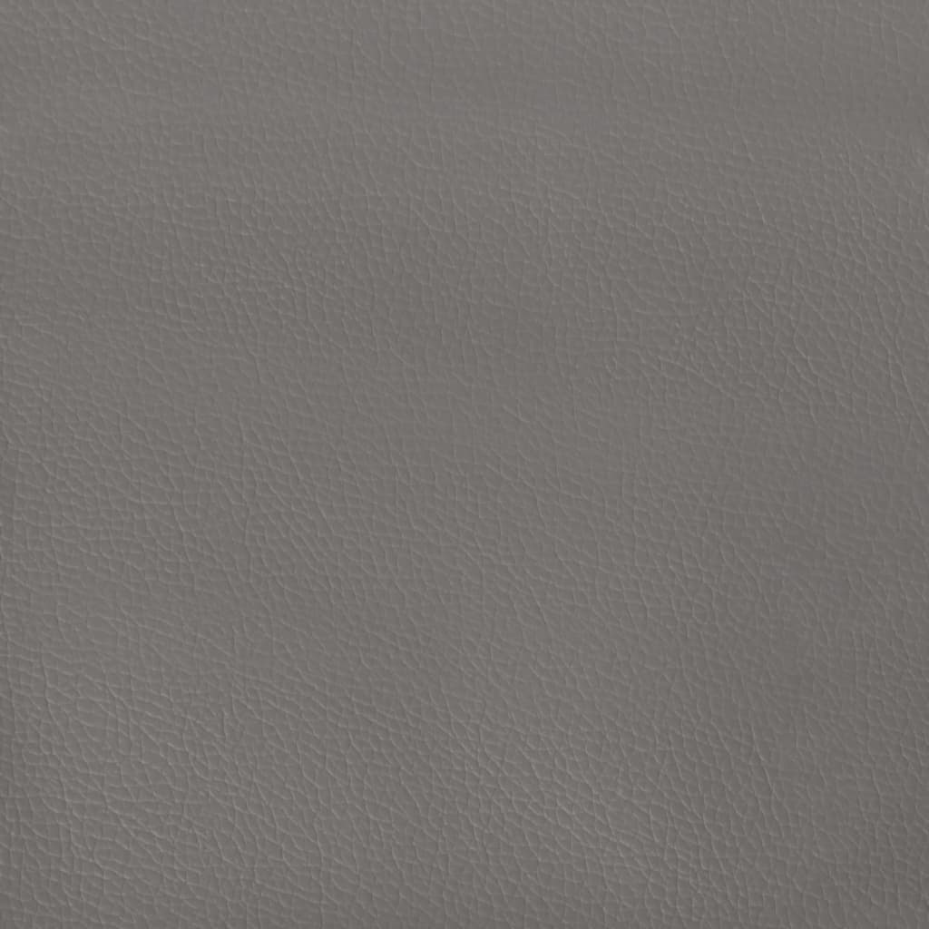 Testiera ad Orecchio Grigio 103x23x118/128cm in Similpelle 3117764