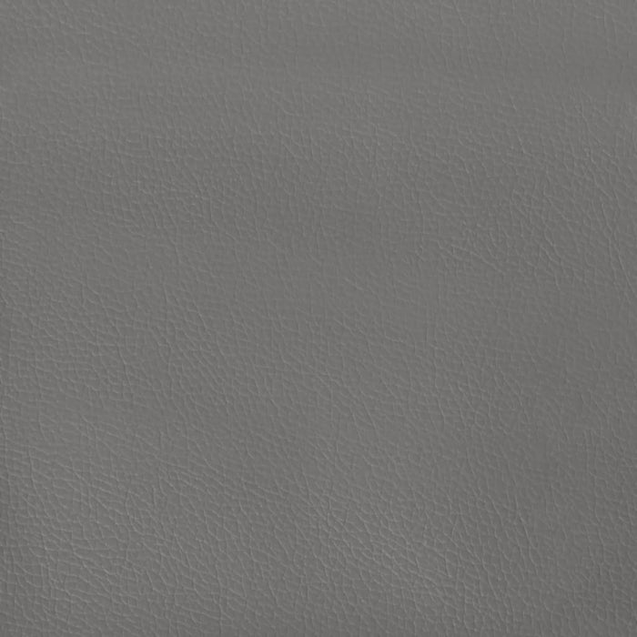 Testiera ad Orecchio-Testata con Orecchie Grigio 147x23x118/128cm in Similpelle 818282