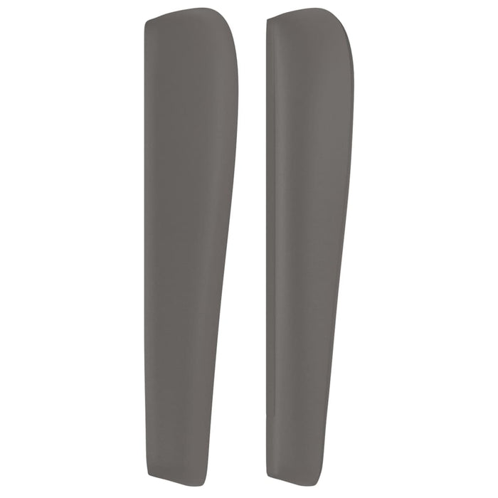 Testiera ad Orecchio Grigio 163x23x118/128cm in Similpelle 3117776