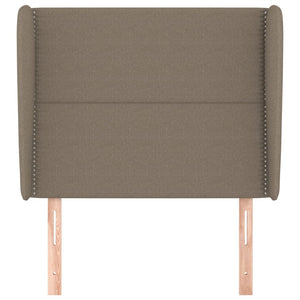 Testiera ad Orecchio Tortora 103x23x118/128 cm in Tessuto 3117810