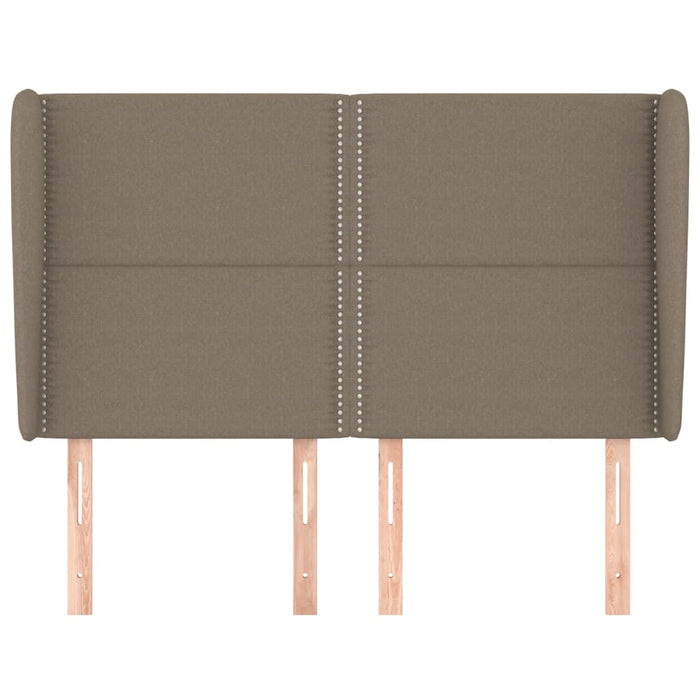 Testiera ad Orecchio Tortora 147 x 23 x 118/128 cm in Tessuto 3117818